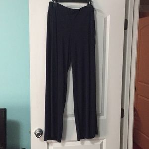 Navy blue palazzo pants